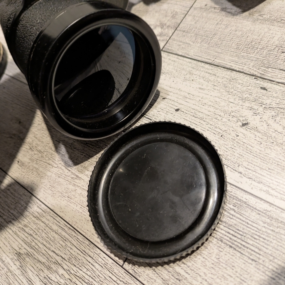 Classic Black Binoculars with Hard Case - Picture 8 of 16